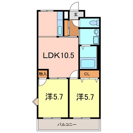 Cheliniの物件間取画像